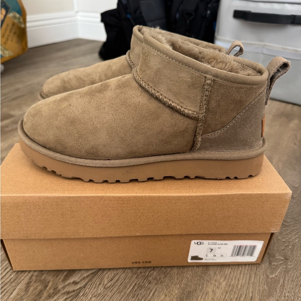 COPY - NIB UGG Ultra Mini Antelope Boot